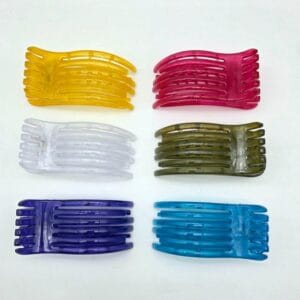 FLAT HAIR CLAW | RAHUL PLASTICS | PACK OF 12