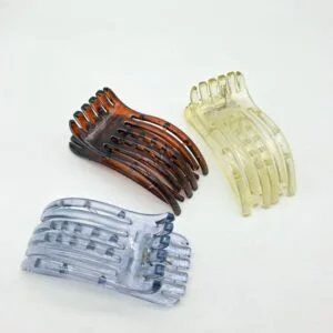 FLAT HAIR CLAW | RAHUL PLASTICS | PACK OF 12