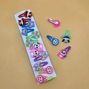 Kids Hair Tik Tak Pins | Rahul Plastics | Pack Of 12 Cards