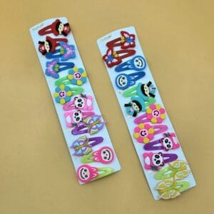 Kids Hair Tik Tak Pins | Rahul Plastics | Pack Of 12 Cards