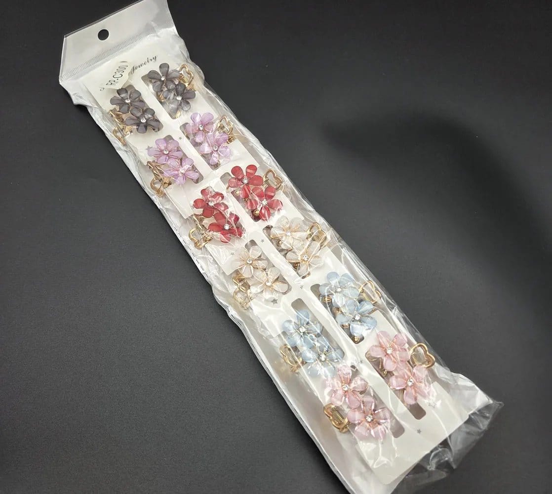 Metal Hair Clutcher | Rahul Plastics | Pack Of 12