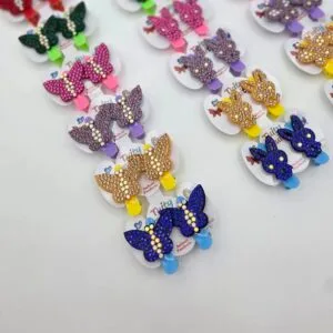 Kids Hair Clips | Rahul Plastics | Pack of 12 Cards