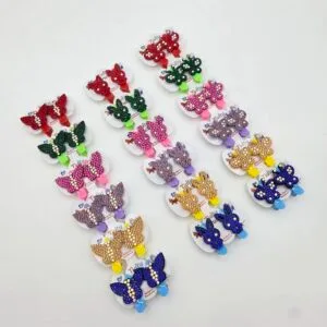 Kids Hair Clips | Rahul Plastics | Pack of 12 Cards
