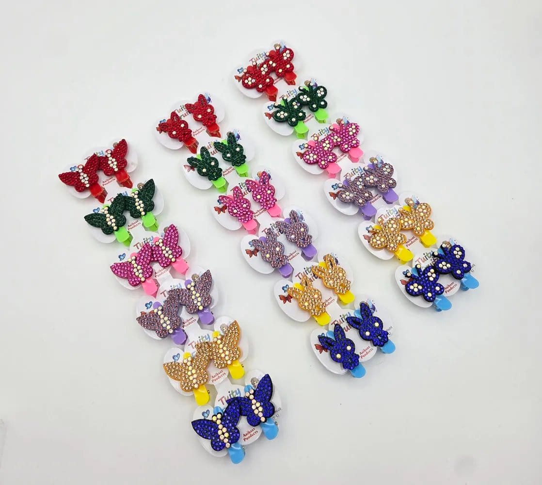 Kids Hair Clips | Rahul Plastics | Pack of 12 Cards
