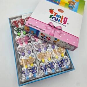 Kids Hair Clips | Rahul Plastics | Pack of 12 Cards