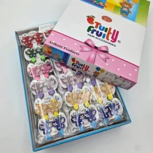 Kids Hair Clips | Rahul Plastics | Pack of 12 Cards