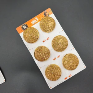 Round Saree Brooch | Rahul Plastics | Pack of 12