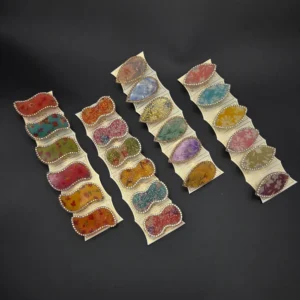 Acrylic Sheet Saree Brooch | Rahul Plastics | Pack of 12