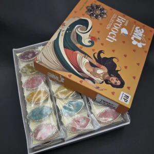 Acrylic Sheet Saree Brooch | Rahul Plastics | Pack of 12