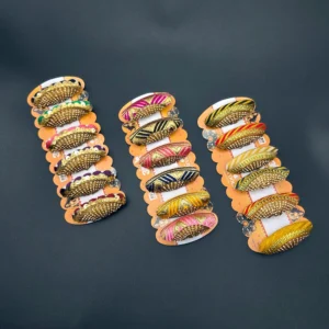 Embroidery Saree Brooch | Rahul Plastics | Pack of 12