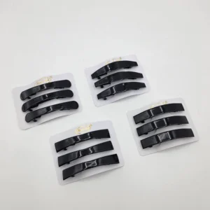 Mani-sha D Shape Hair Clip | Rahul Plastics | Pack of 12