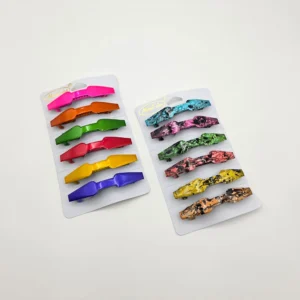 Metal Hair Clips | Rahul Plastics | Pack of 12