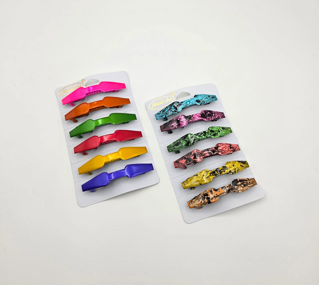 Metal Hair Clips | Rahul Plastics | Pack of 12