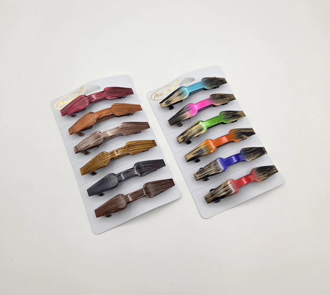Metal Hair Clips | Rahul Plastics | Pack of 12