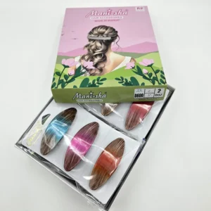 Broad Shape Hair Clips | Rahul Plastics | Pack of 12