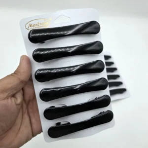 Metal Hair Clips | Rahul Plastics | Pack of 12