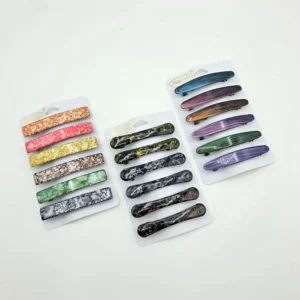 Metal Hair Clips | Rahul Plastics | Pack of 12