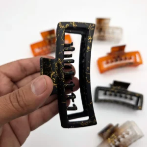 Korean Style Hair Clutcher |Rahul Plastics |Pack of 12