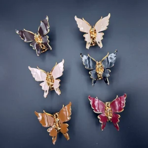 Butterfly Hair Clutcher | Rahul Plastics | Pack of 12