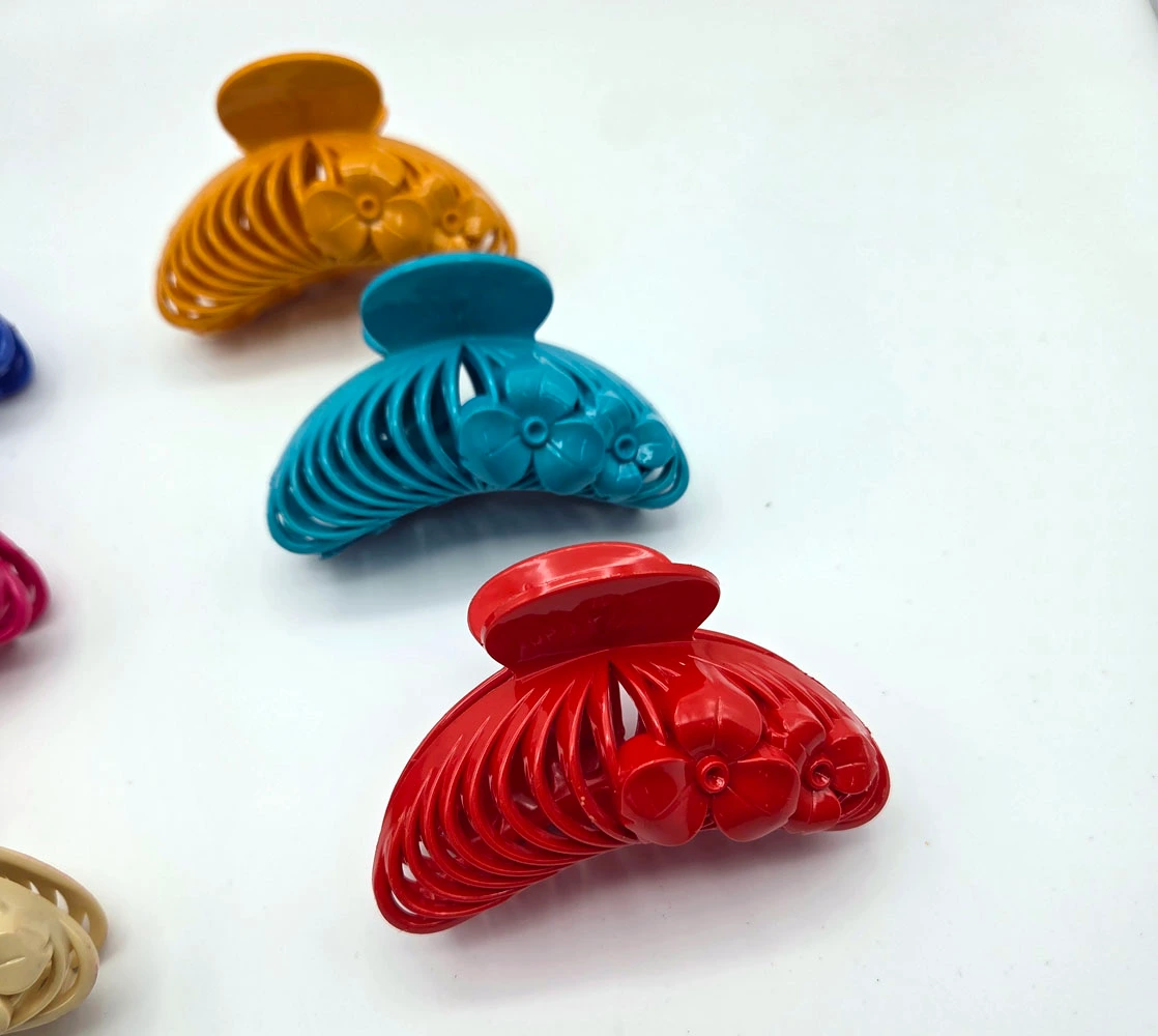 Premium Unbreakable Hair Clutcher | Rahul Plastics | Pack of 12