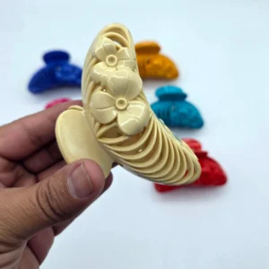 Premium Unbreakable Hair Clutcher | Rahul Plastics | Pack of 12