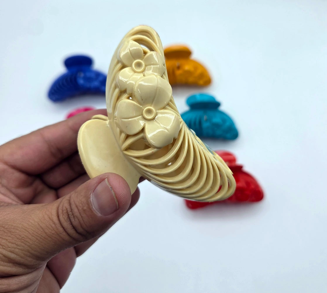 Premium Unbreakable Hair Clutcher | Rahul Plastics | Pack of 12