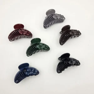 Premium Unbreakable Hair Clutcher | Rahul Plastics | Pack of 12