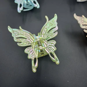 Rainbow Butterfly Hair Claw | Rahul Plastics | Pack of 12