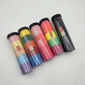 Hair Rubber Bands | Rahul Plastics | Pack of 20 Piece