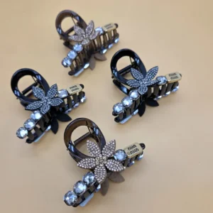 Fancy Crystal Hair Claw | Rahul Plastics | Pack of 12