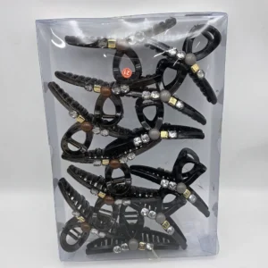 Premium Hair Clutcher | Rahul Plastics | Pack of 12 Piece