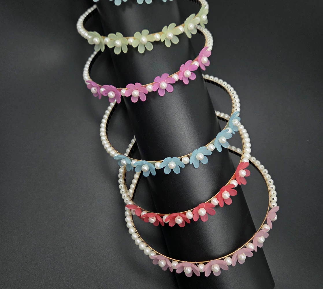 Flower Hair Band | Rahul Plastics | Pack of 12
