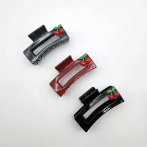 Square Shape Hair Clutcher | Rahul Plastics | Pack of 12 Piece