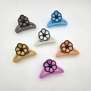 Flower Hair Clutcher | Rahul Plastics | Pack of 12