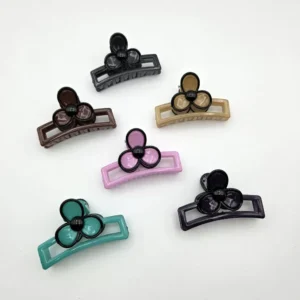 Flower Hair Clutcher | Rahul Plastics | Pack of 12