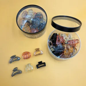 Transprent Hair Clutcher | Rahul Plastics | Pack of 6