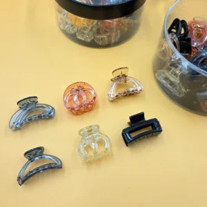 Transprent Hair Clutcher | Rahul Plastics | Pack of 6