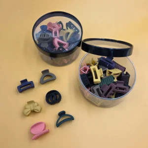 Matt Color Hair Clutcher | Rahul Plastics | Pack of 6