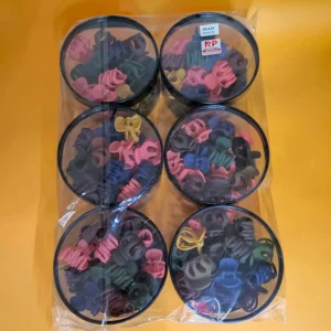 Matt Color Hair Clutcher | Rahul Plastics | Pack of 6